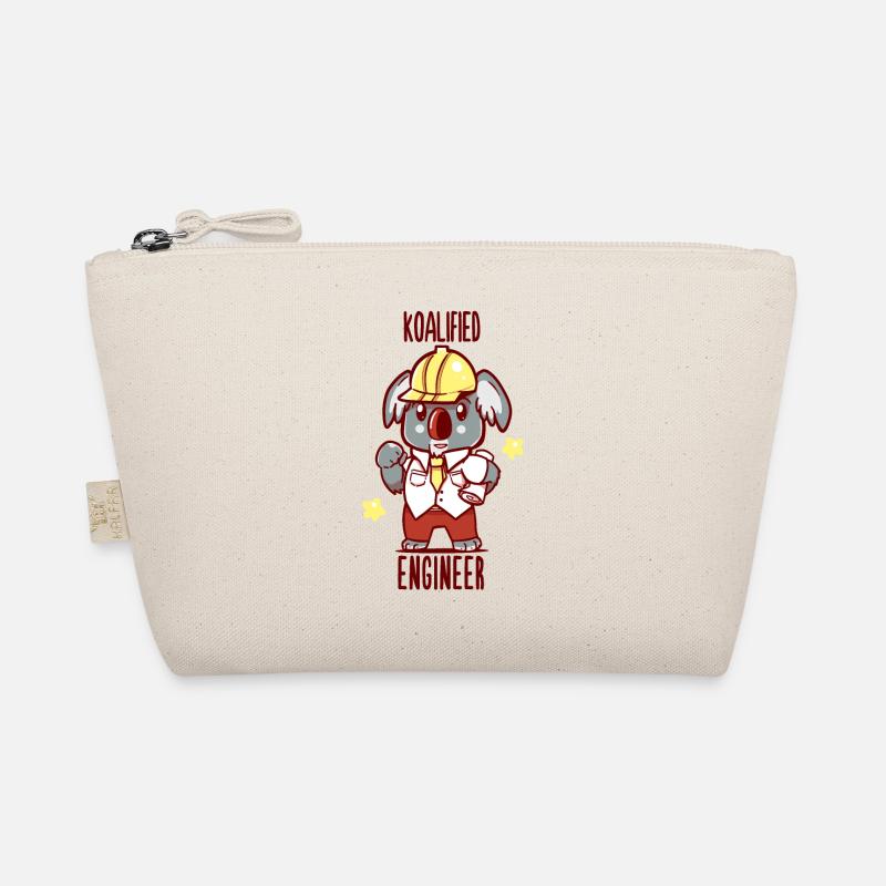 Koalified Engineer - Koala Animal Pun Organic Pouch