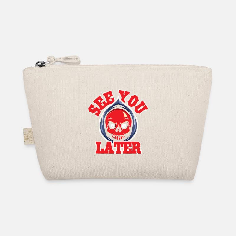 Grim Reaper hell devil death demon funeral Organic Pouch