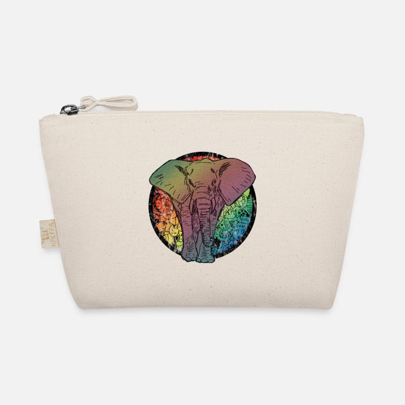 Elefant Comic Bio-Täschchen