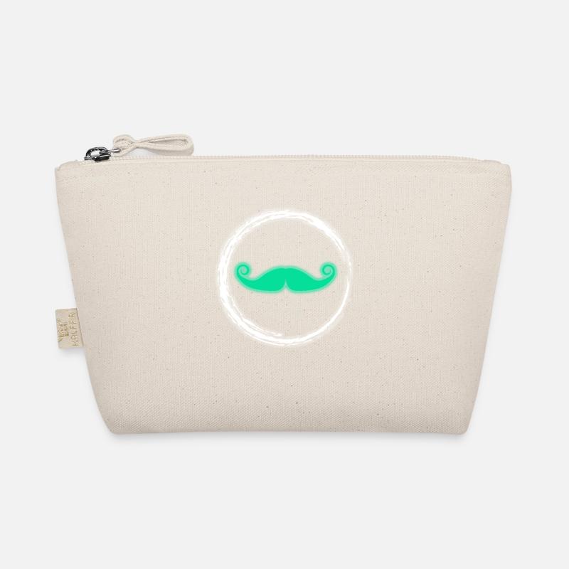 Glow Moustache au néon Party Glowing Effect Retro Trousse biologique