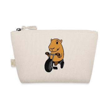 Capybara Tricycle T-Shirt Rongeur Animal - Trousse biologique - nature - Devant