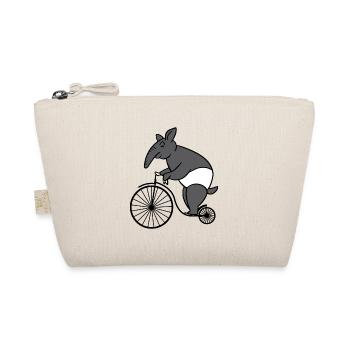 Tapir Riding Retro Vélo Grande Roue Malayan Tapir - Trousse biologique - nature - Devant