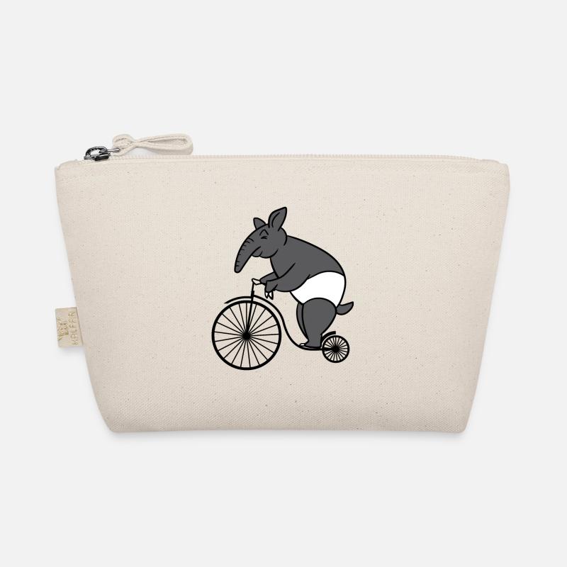 Tapir Riding Retro Vélo Grande Roue Malayan Tapir Trousse biologique
