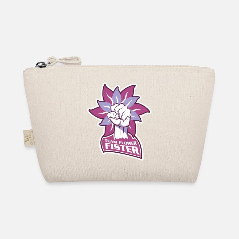 Team Flowerfister Blume Geschenk Idee Geschenkidee - Bio-Täschchen - Natur