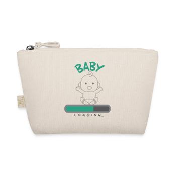 Pregnancy Baby Loading - Organic Pouch - nature - Front