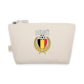 Belgium Soccer Jersey - Football / Belgie 2018 - Bio-Täschchen - Natur - Vorne