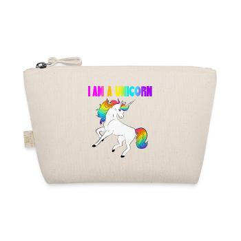 Je suis une licorne - je suis une licorne - Trousse biologique - nature - Devant
