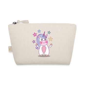 Kleines Einhorn - Baby Einhorn - Bio-Täschchen - Natur - Vorne
