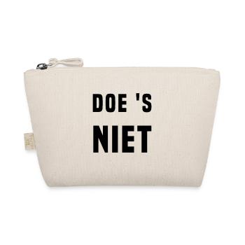 NE FAITES PAS (texte drôle) - Trousse biologique - nature - Devant