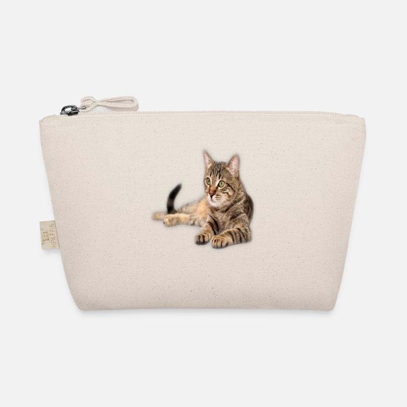 Katze - Bio-Täschchen - Natur