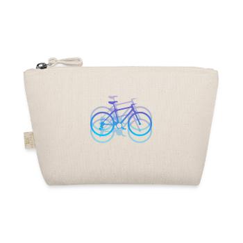 Fahrrad Radfahren Geschenk Fahrradfahrer Radsport - Bio-Täschchen - Natur - Vorne
