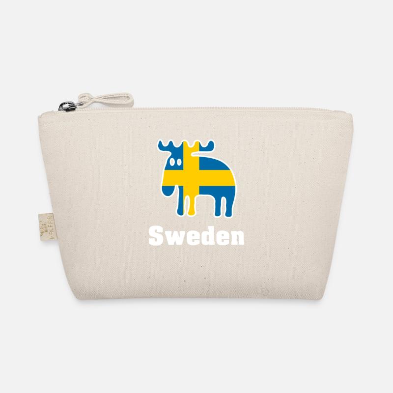 Elk Sweden - Bio-Täschchen - Natur