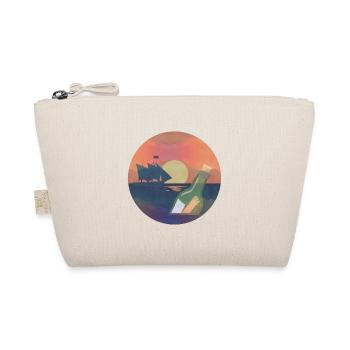 Message in a bottle / sailboat / sailing - Organic Pouch - nature - Front