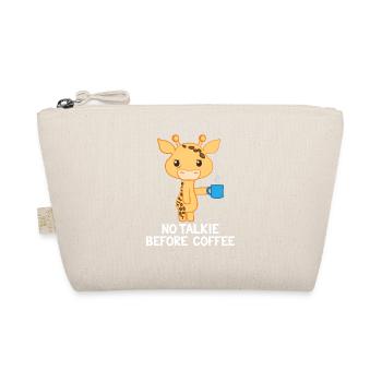Giraffe - Giraffe - Giraffe fan - No coffee - Organic Pouch - nature - Front