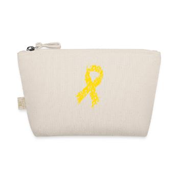 Yellow Bonecancer Tee - Bio-Täschchen - Natur - Vorne