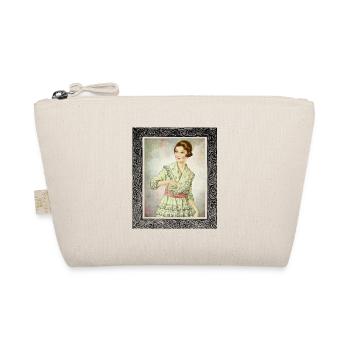 Femme Vintage Style rétro - Trousse biologique - nature - Devant