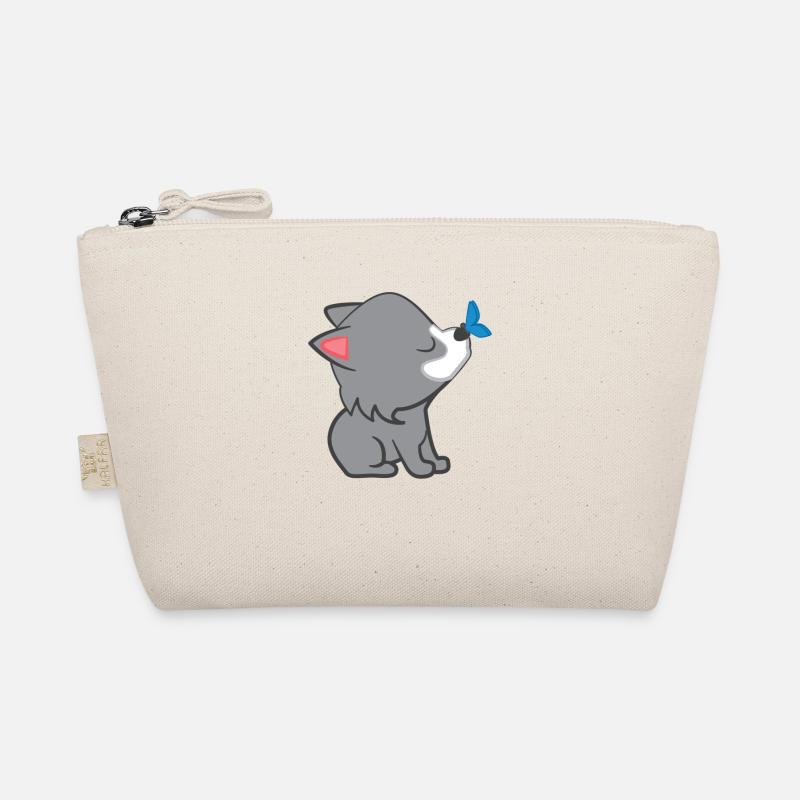 Wolf - Wölfe - Wolffan - Wolfmotiv Bio-Täschchen