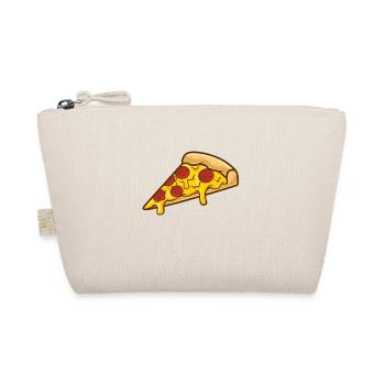 Pizza Slice - Funny Family Matching Gift - Organic Pouch - nature - Front
