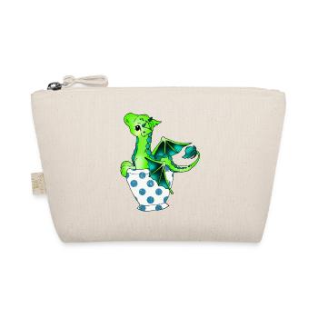 Dragon in the cup Mythical creature - Organic Pouch - nature - Front