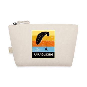 Parapente vol Vintage cadeau rétro - Trousse biologique - nature - Devant