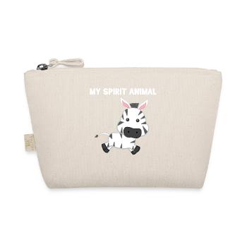 Zebra - Zebra - T-shirt zèbre - Spirit Animal - Trousse biologique - nature - Devant