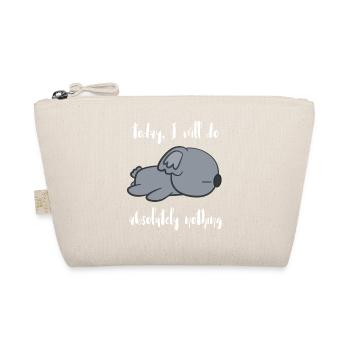 Koala - Koalas - T-shirt Koala - Lazybear - Lazy - Trousse biologique - nature - Devant