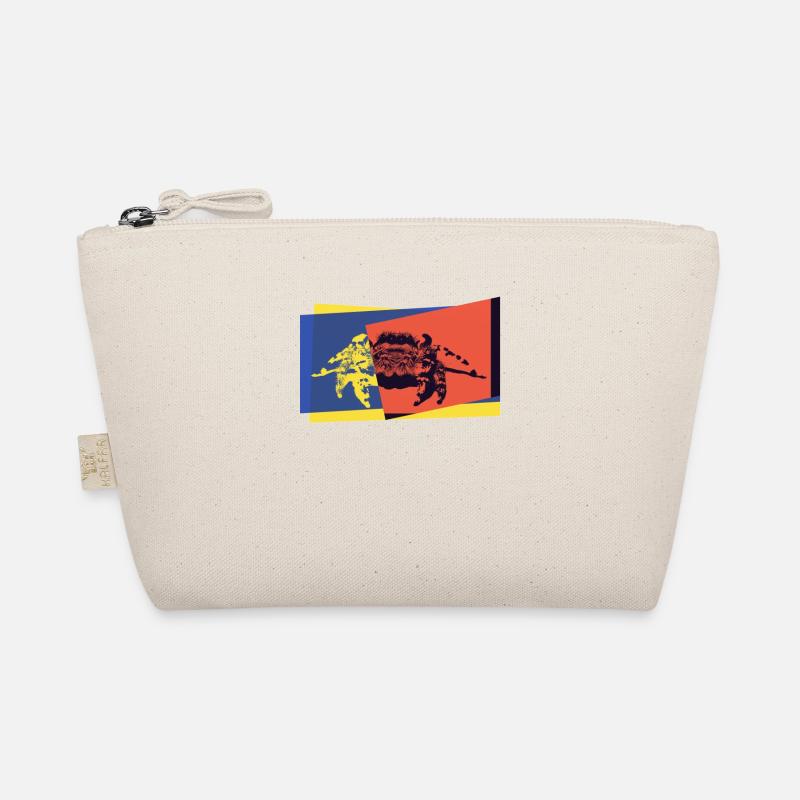 Spider Pop art Organic Pouch