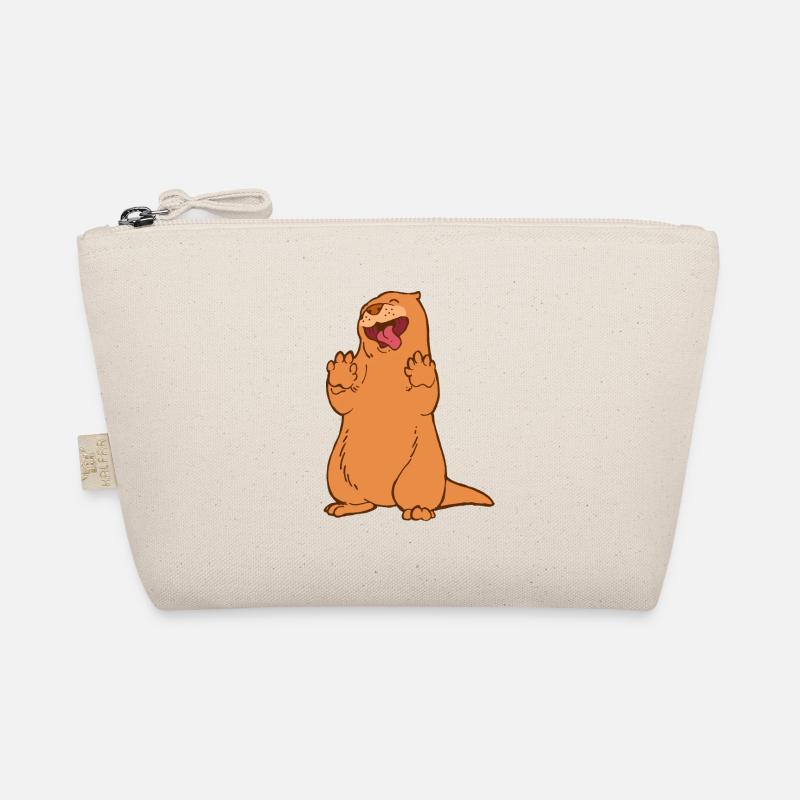 Otter der tanzt Bio-Täschchen