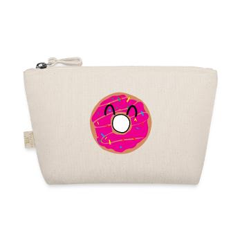 Donut with hole and sprinkles - Organic Pouch - nature - Front