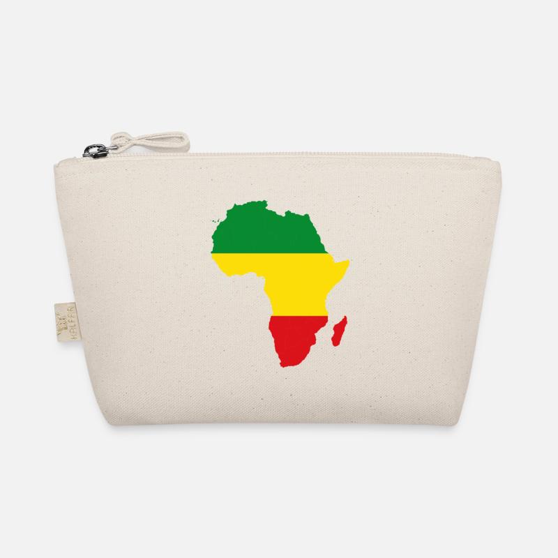 Carte de l'Afrique Reggae Rasta Rastafari Ragga Regge Trousse biologique