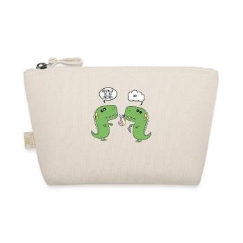 Cadeau de licorne drôle de dinosaure - Trousse biologique - nature - Devant