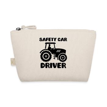 Safety Car Driver Landwirtschaft Traktor - Bio-Täschchen - Natur - Vorne