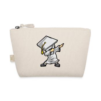 Dabbing Graduate - Funny Graduation Gift - Organic Pouch - nature - Front