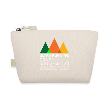 Ultra Running Running Shirt & Gift - Organic Pouch - nature - Front