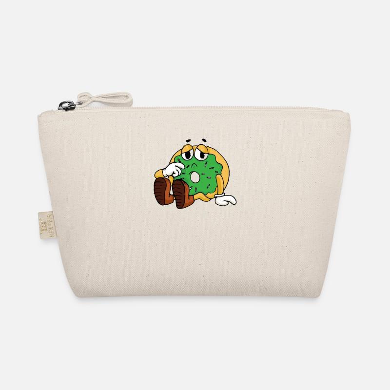 Donut with frosting candy sugar sprinkles Organic Pouch