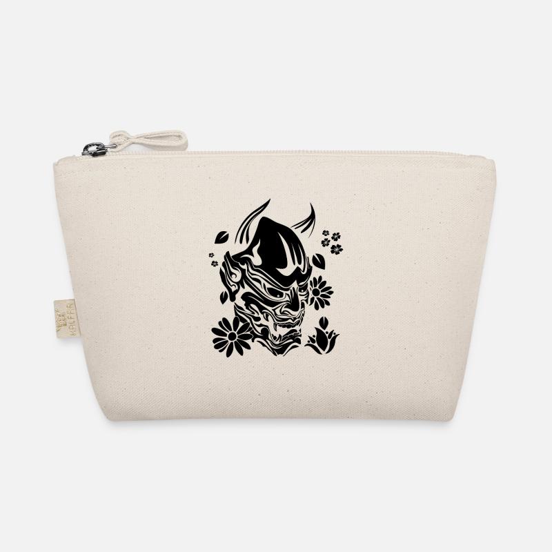 Diable avec des fleurs noires Trousse biologique