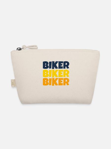 Biker Motorrad - Bio-Täschchen - Natur