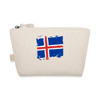 Ísland merkja - Iceland flag - iceland flag - Organic Pouch - nature - Front