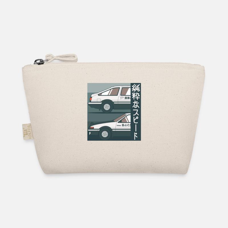 Reine Geschwindigkeit Retroauto Bio-Täschchen