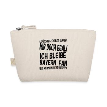 Bayern Fan Design - Bio-Täschchen - Natur - Vorne