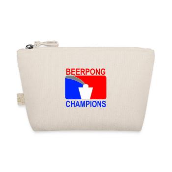 Beerpong Champions Geschenkidee - Bio-Täschchen - Natur - Vorne