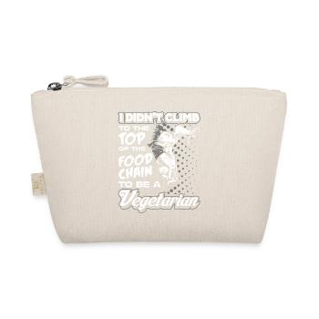 Meat eater hunting hunter hunting gift - Organic Pouch - nature - Front