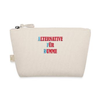 Alternative für Dumme Anti Fck Afd Geschenk - Bio-Täschchen - Natur - Vorne