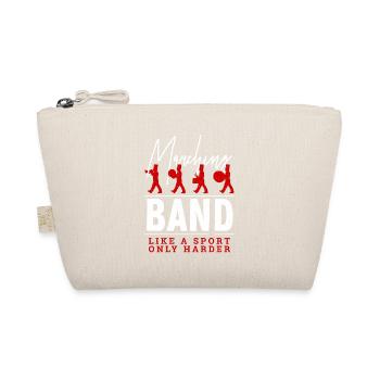 Marching Band Sport Season TShirt Like A Sport - Organic Pouch - nature - Front
