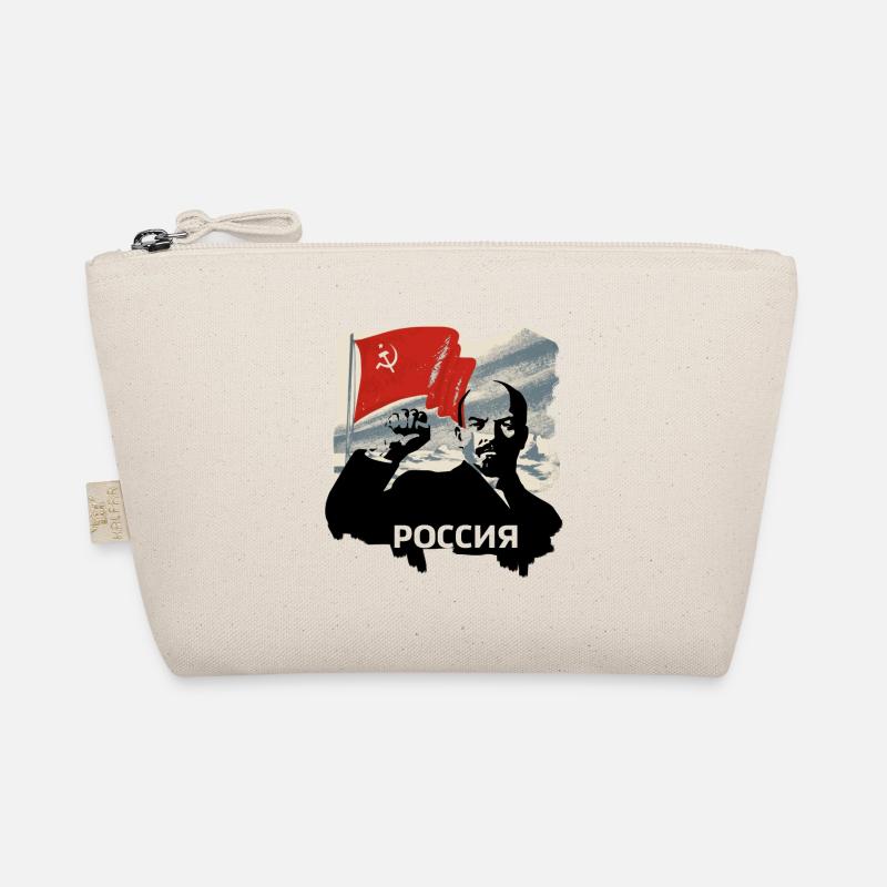 Drapeau rouge Symbolisme Russie Lénine Communiste Ret Trousse biologique