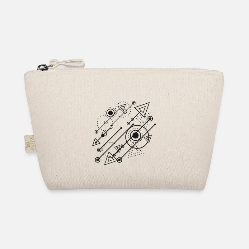 Geometric energy flows - Organic Pouch - nature