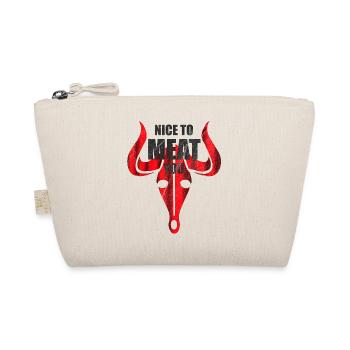 Nice to meat you - Grill meat steak - Organic Pouch - nature - Front