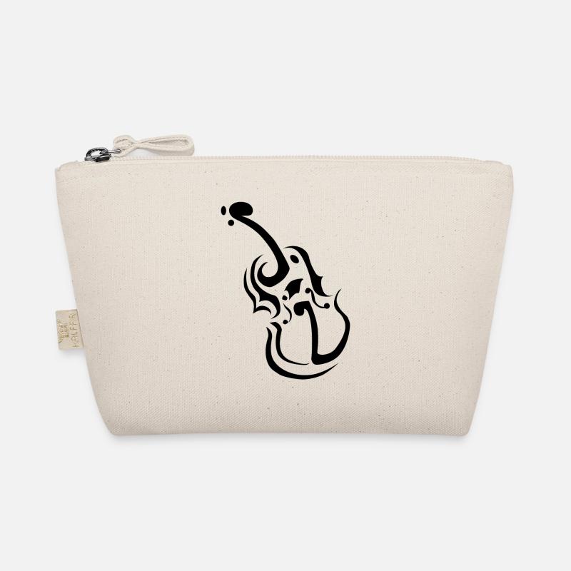 Violin Clipart Notes - Bio-Täschchen - Natur