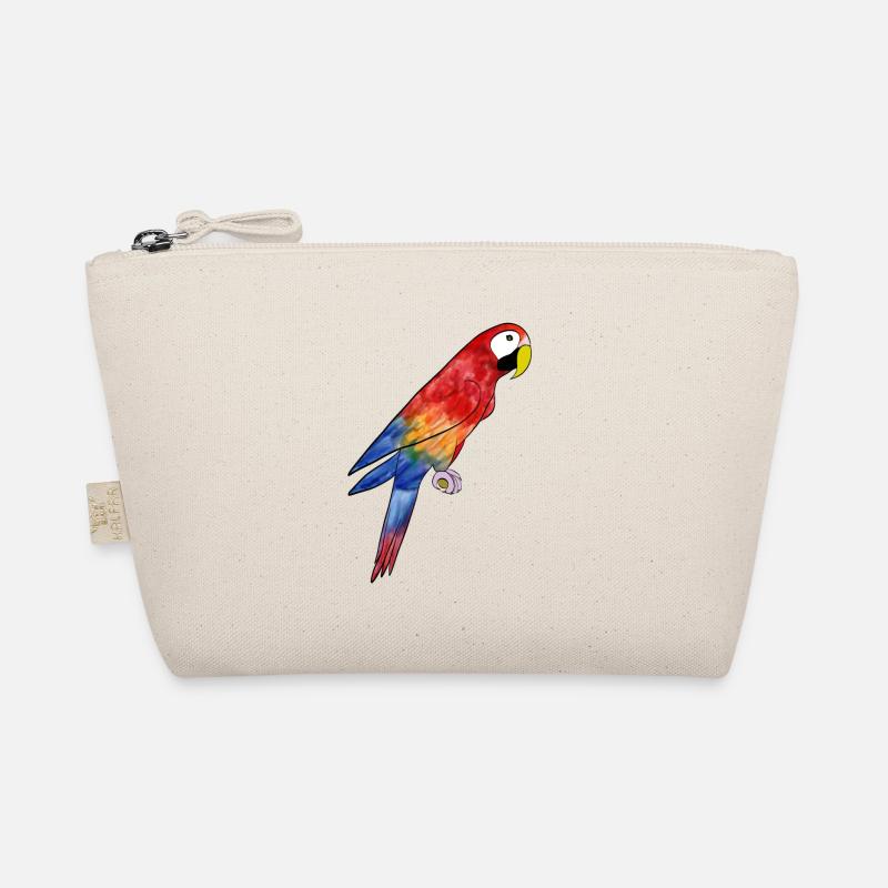 Ara Papagei - Parrot Macaw Bio-Täschchen