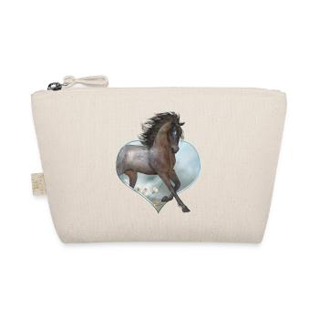 Pferd - Organic Pouch - nature - Front